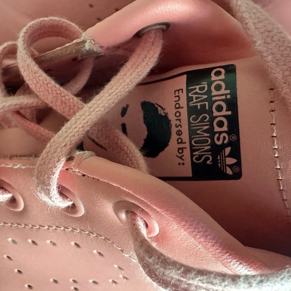 Adidas Raf Simons Pink Stan Smith Shoes